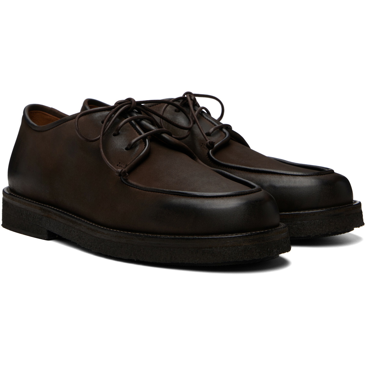 マルセル marsell Uチップレザーローファー42 MM1741 slipper toe NewArrival】[送料無料]MARSELL；Round guidi 靴