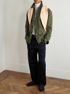 Ghiaia Cashmere - Wool-Flannel Jacket - Green