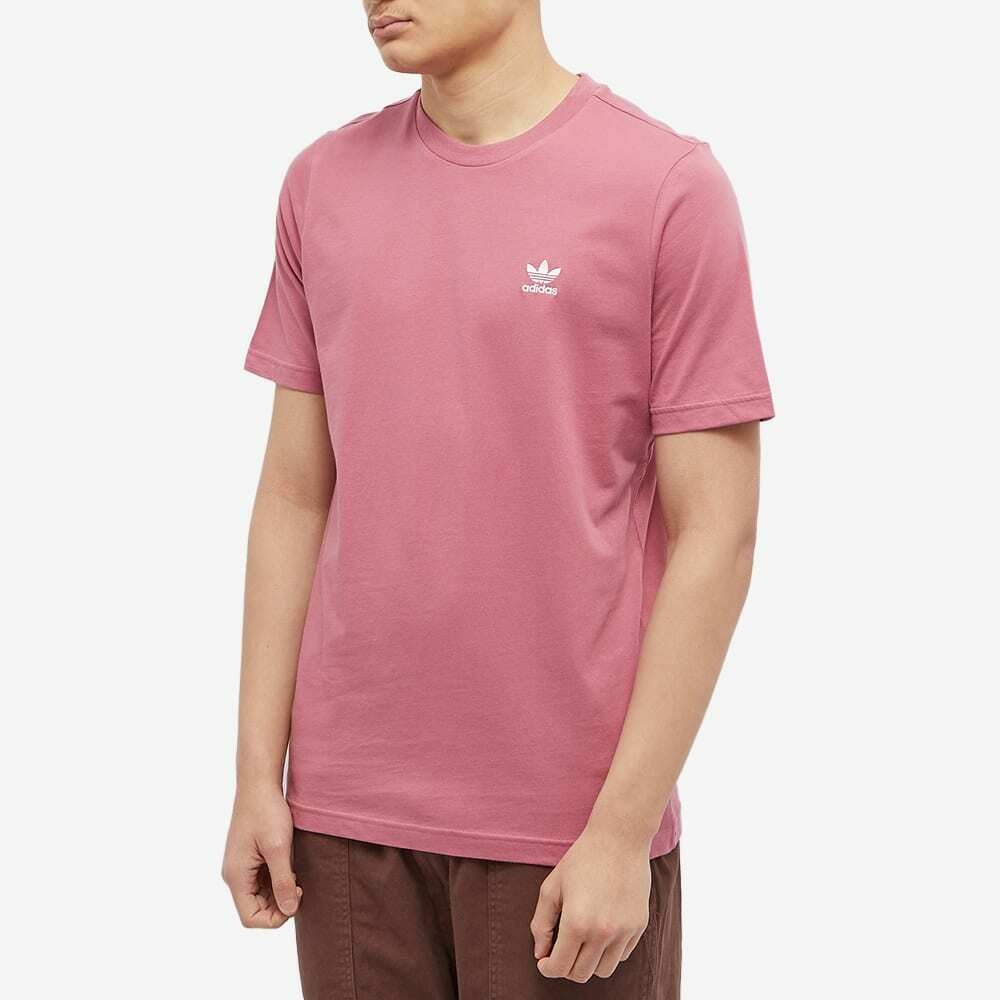 Adidas Men\'s Essential adidas Strata T-Shirt Pink in