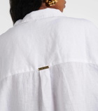 Heidi Klein White Bay linen shirt