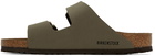 Birkenstock Taupe Regular Arizona Sandals