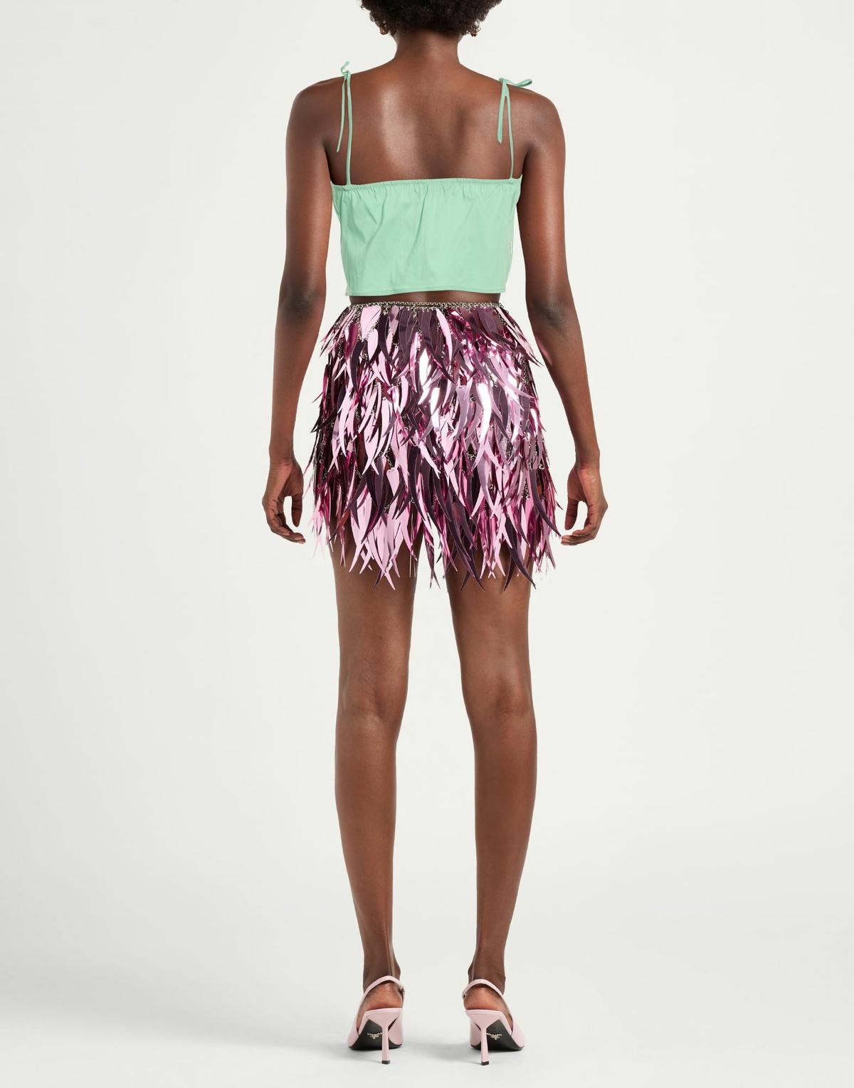 Jijil Womens Top in Sage green