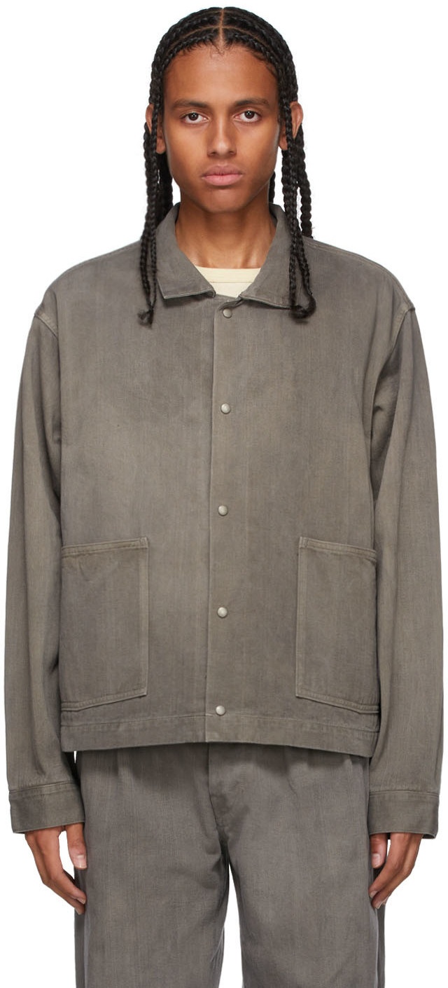 Taiga Takahashi Grey Coverall Jacket