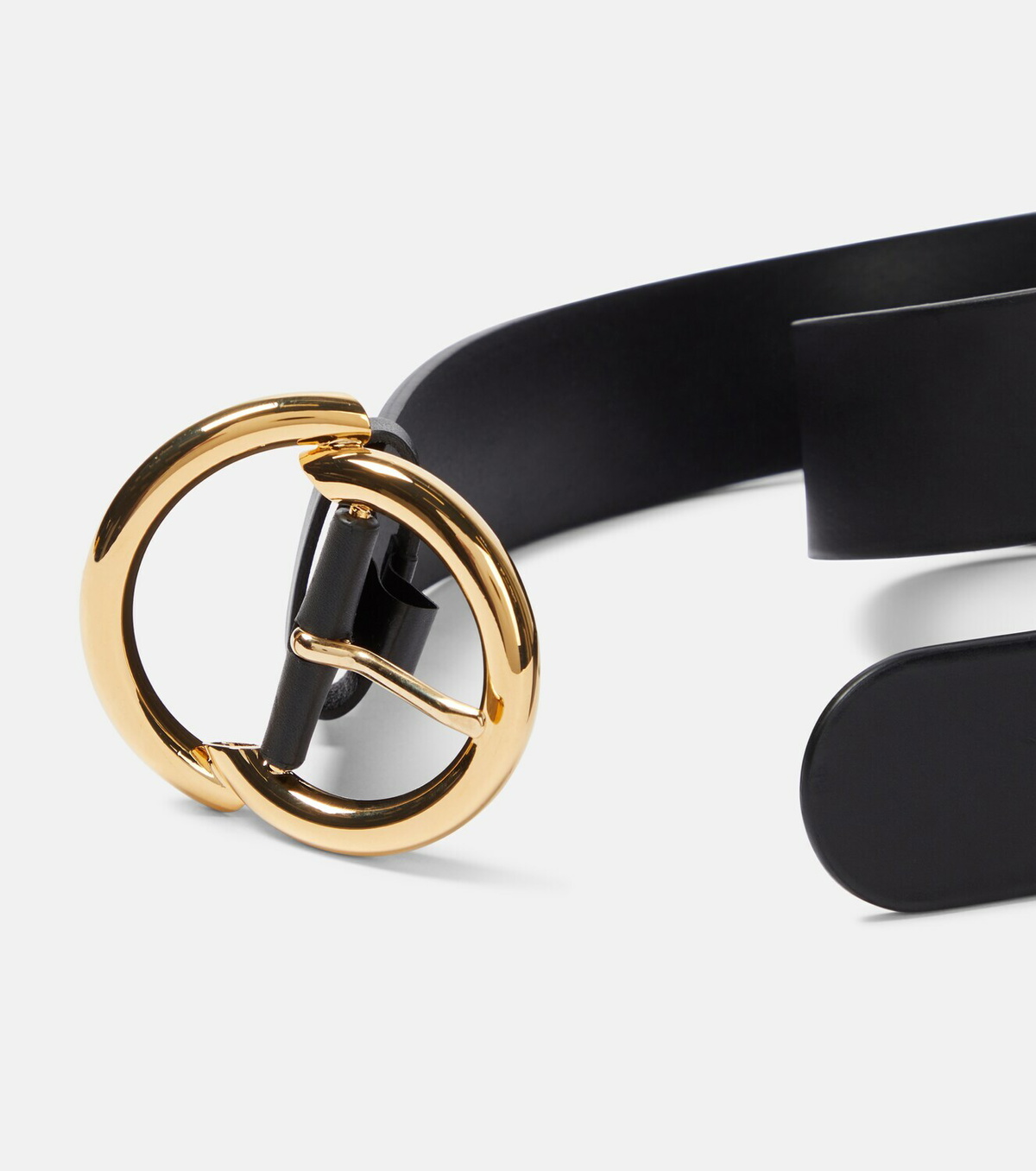 Etro Brown Calf Leather Bos Taurus Regular Belt main image 1
