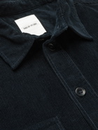 Wood Wood - Andrew Cotton-Corduroy Shirt - Blue