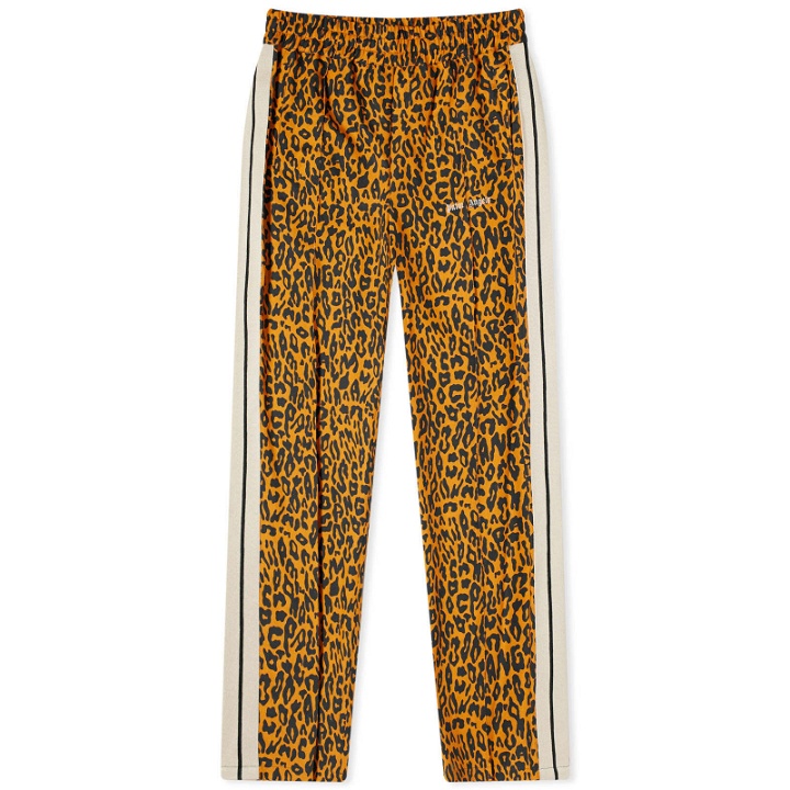 Photo: Palm Angels Men's Leopard Track Pants in Orange