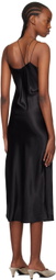 The Garment Black Catania Midi Dress