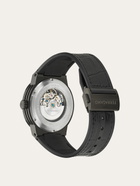 Ferragamo Mens F-80 Auto Manufacture watch in Black