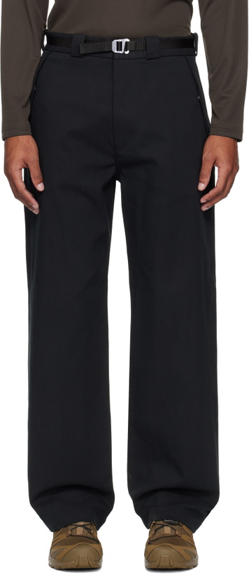 Photo: ROA Black Buckle Chino Trousers