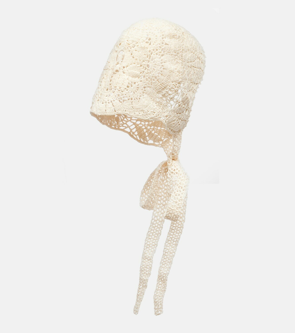 Magda Butrym Crochet cotton hood