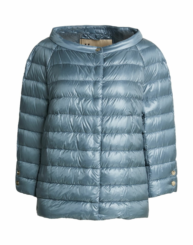 Photo: Herno Iconico Womens Puffer Light in Blue