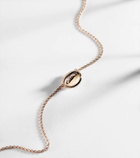 Pomellato Pom Pom Dot 18kt rose gold pendant necklace with turquoise and diamonds