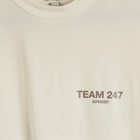 Represent Men's Team 247 Oversized T-Shirt in Cream