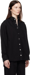 Beaufille Black Deren Denim Shirt