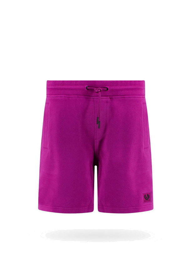 Photo: Belstaff Bermuda Shorts Purple   Mens