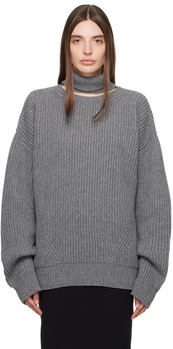 Ann Demeulemeester Gray Ulla Turtleneck