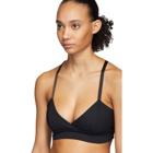 Live the Process Black V Sports Bra