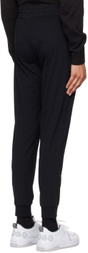 Hugo Black Printed Logo Sweatpants