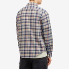 Adsum Men's Classic Plaid Work Shirt in Blue