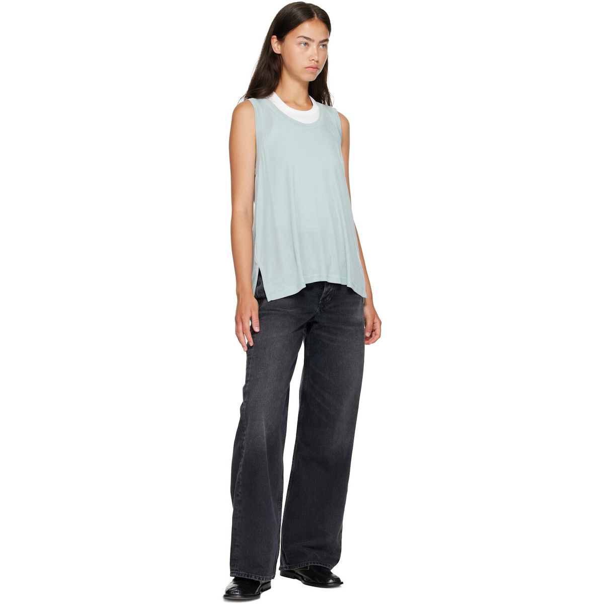 Citizens of Humanity Black Ayla Baggy Jeans
