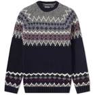 Barbour Wetheral Fair Isle Crew Knit