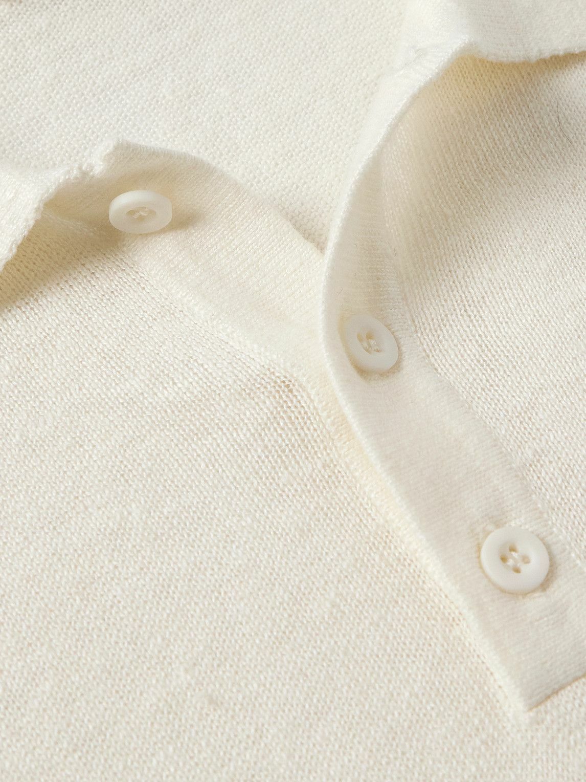 Onia - Linen Polo Shirt - White