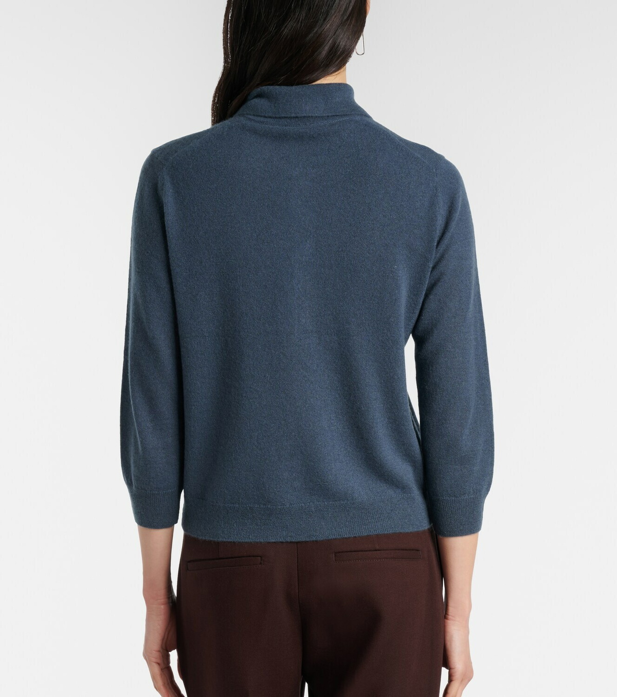 Vince Cashmere and silk polo sweater
