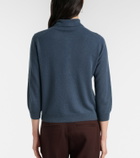 Vince Cashmere and silk polo sweater