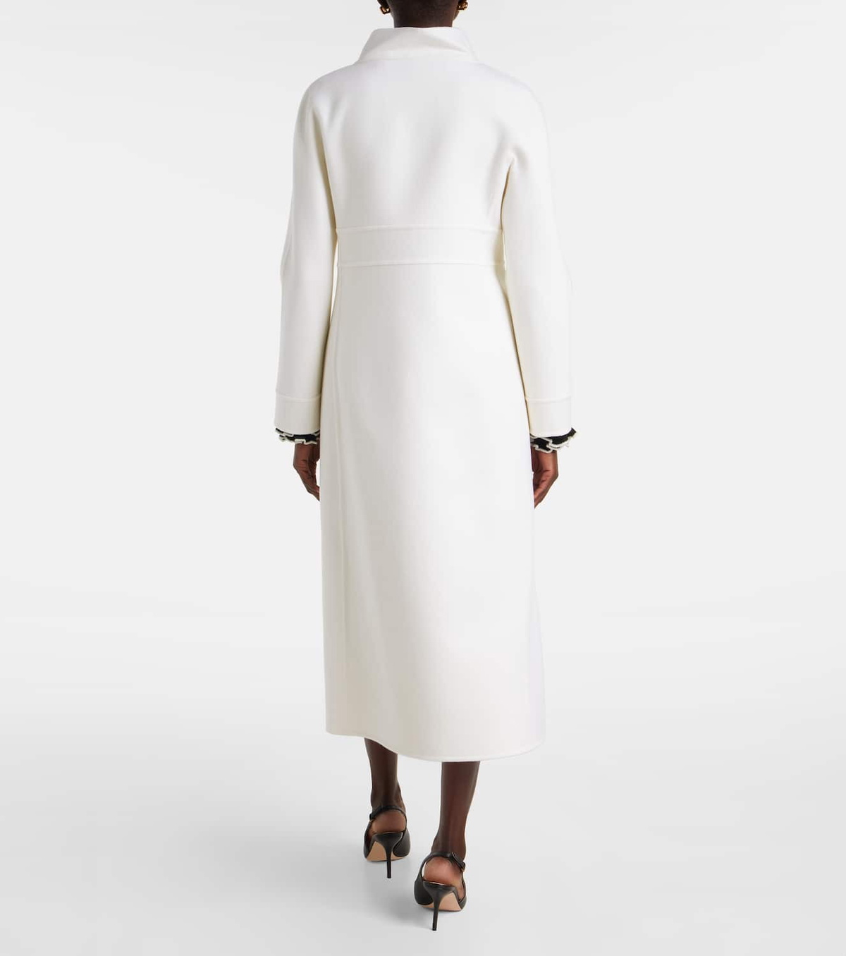 Valentino Belted wool and cashmere coat