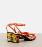 Dolce&Gabbana Keira embellished leather sandals