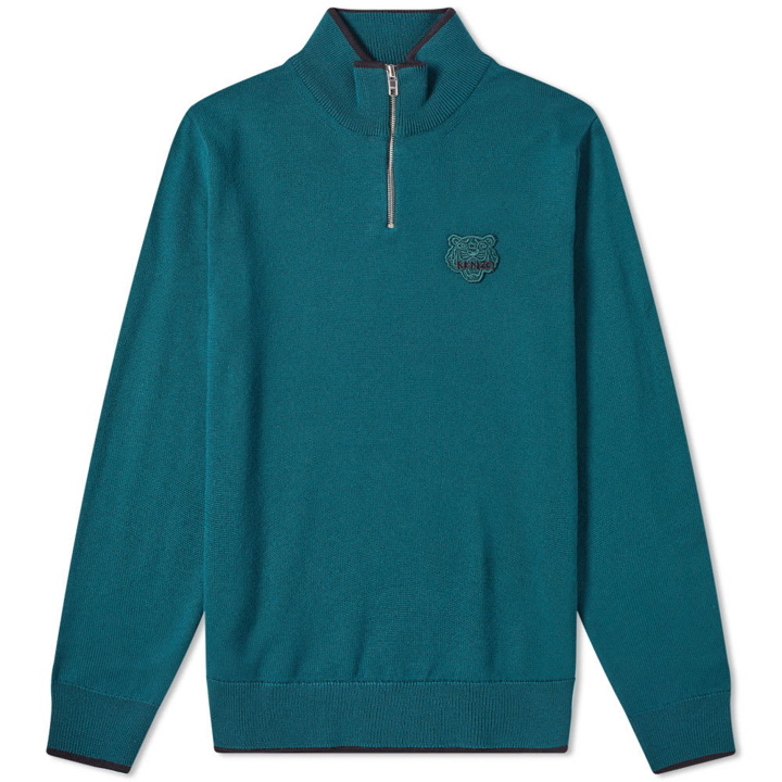 Photo: Kenzo Tiger Crest Half Zip Sweat