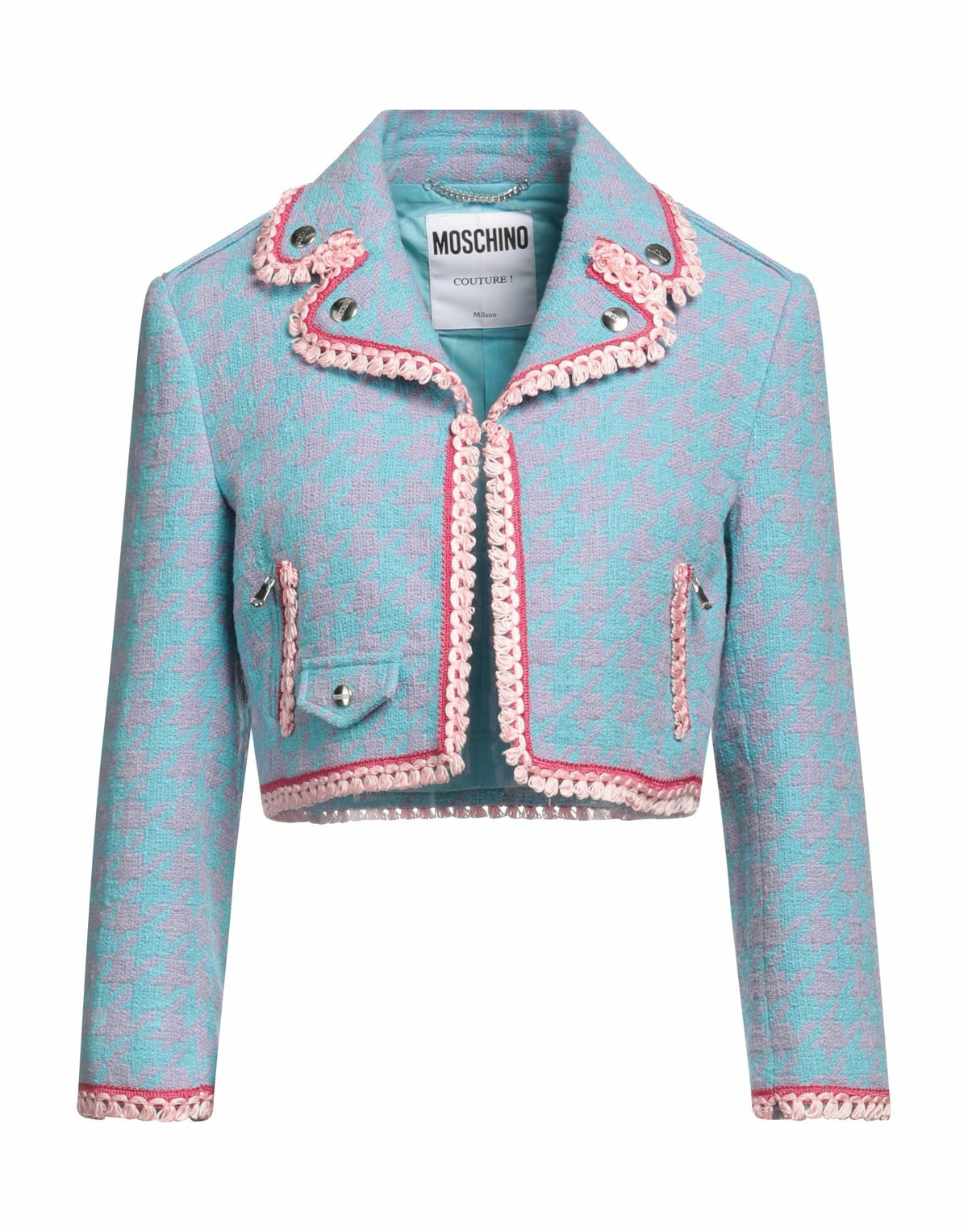Moschino Womens Blazer Sky in Blue