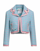 Moschino Womens Blazer Sky in Blue