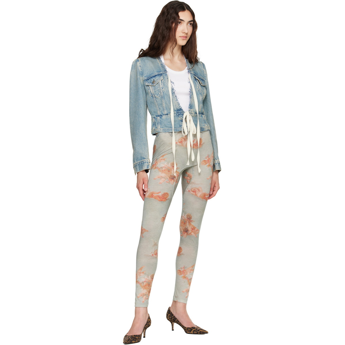 Vivienne Westwood Green Jersey Leggings