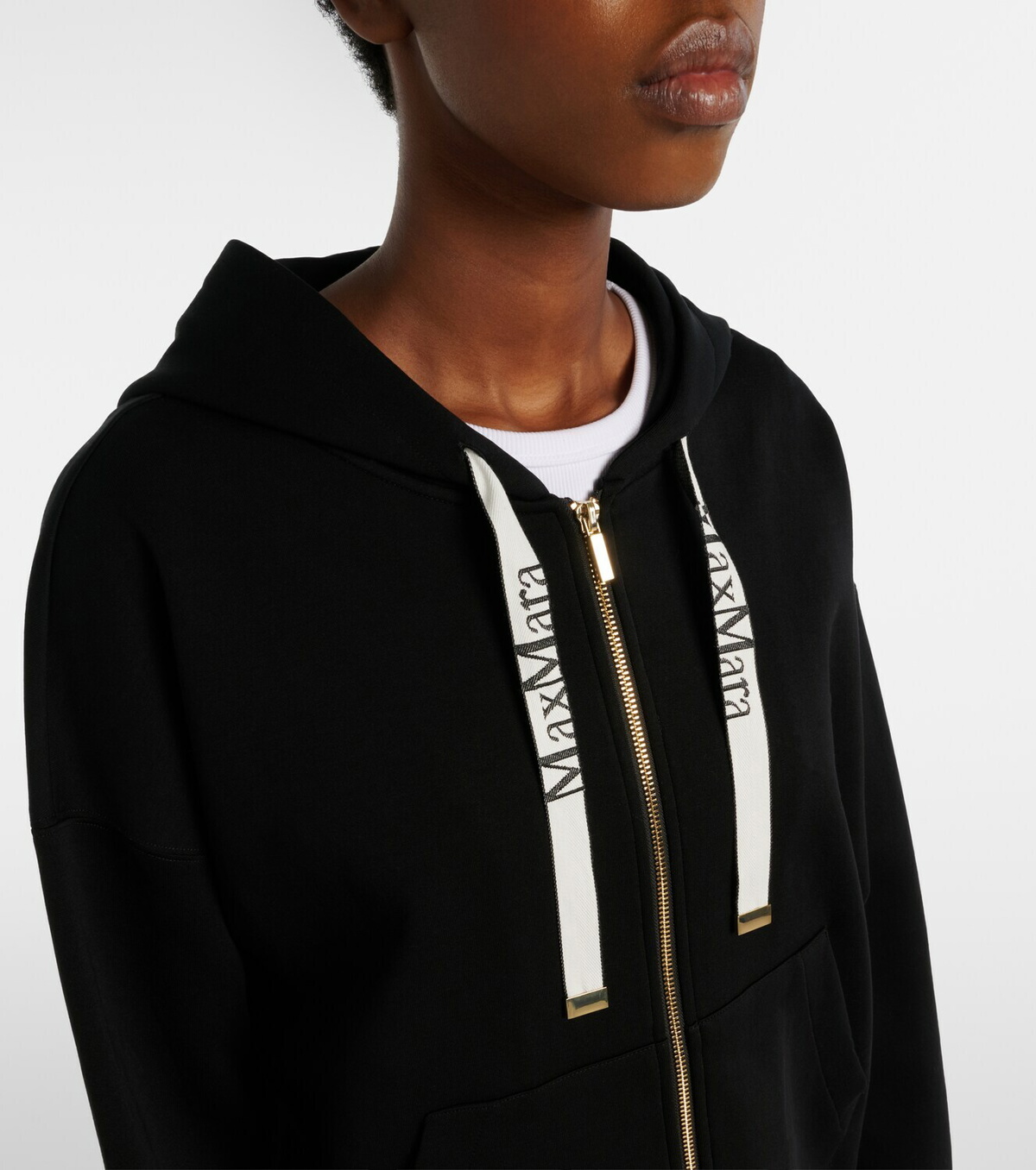 'S Max Mara Jour cotton-blend hoodie