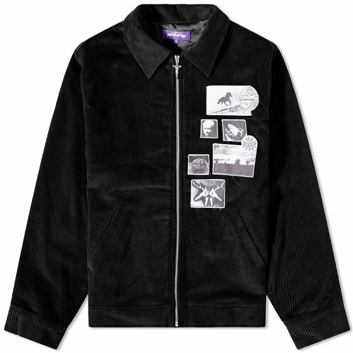 Photo: Fucking Awesome Men's Corduroy Patch Jacket in Black
