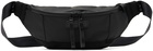 master-piece Black Slick Waist Bag