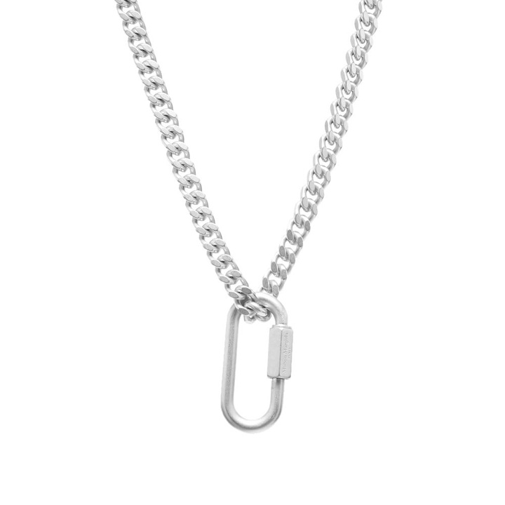 Photo: Maison Margiela 11 Logo Carabiner Necklace