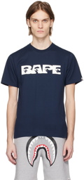 BAPE Navy Graphic T-Shirt