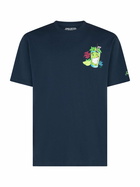 MC2 Saint Barth Man Cotton T-shirt With Cryptopuppets Mojito Front And Back Placed Print | Cryptopuppets Special Edition