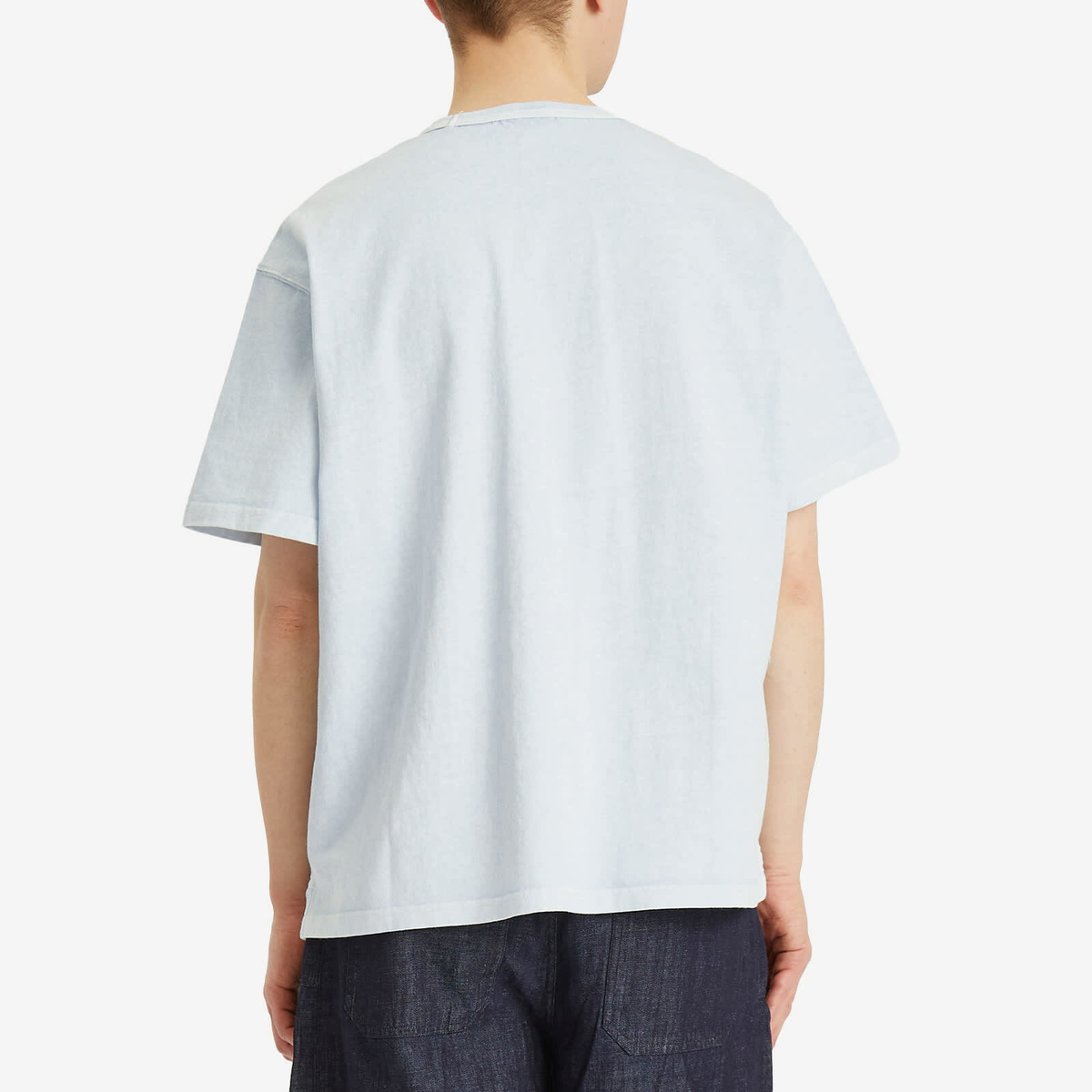 FrizmWORKS Men's Og Pigment Dye T-Shirt in Ice