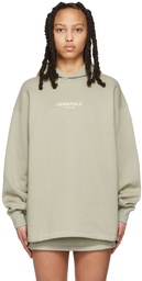 Essentials Green Relaxed Hoodie