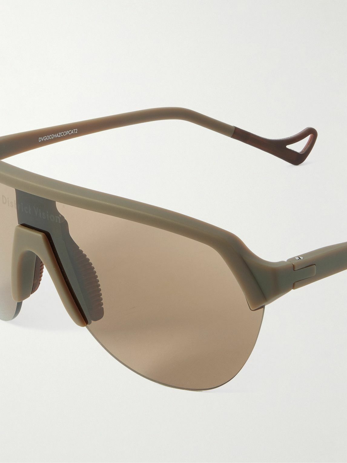 DISTRICT VISION - Nagata Speed Blade D-Frame Nylon Sunglasses