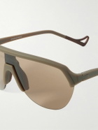DISTRICT VISION - Nagata Speed Blade D-Frame Nylon Sunglasses