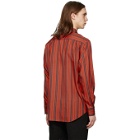 Cobra S.C. Red and Black Silk Stripe Model 1 Shirt