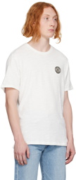 rag & bone White Varsity Dagger T-Shirt
