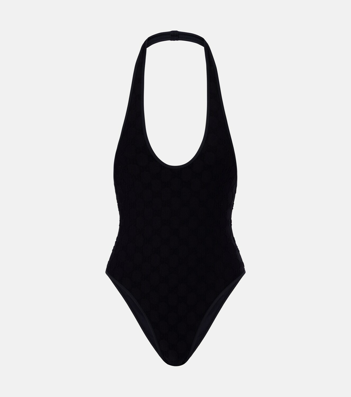 Gucci GG terry-trimmed jersey swimsuit