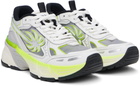 Palm Angels White & Yellow PA 4 Fluo Sneakers