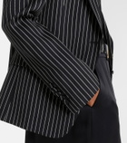 Tom Ford Pinstripe wool and cotton blazer