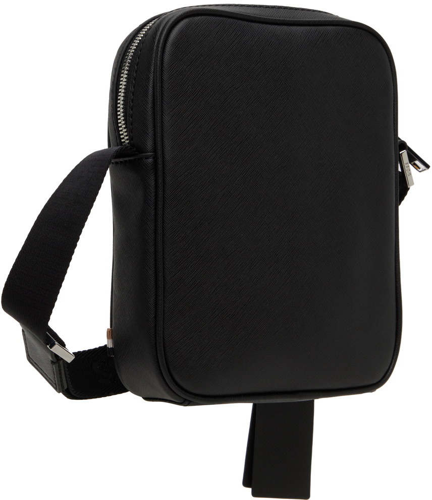 Contrast Reporter Bag in Black